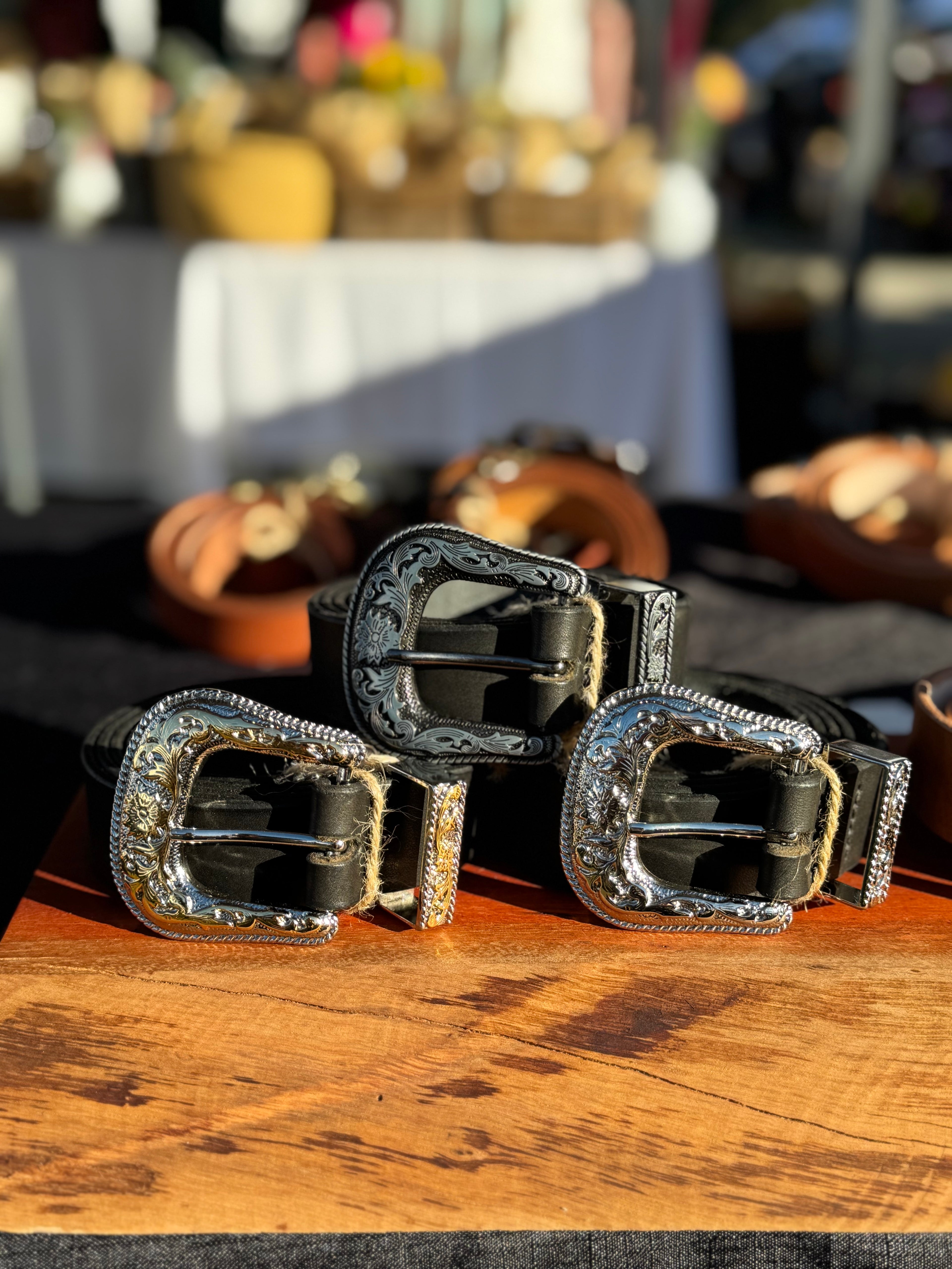 Black Marigold Belt