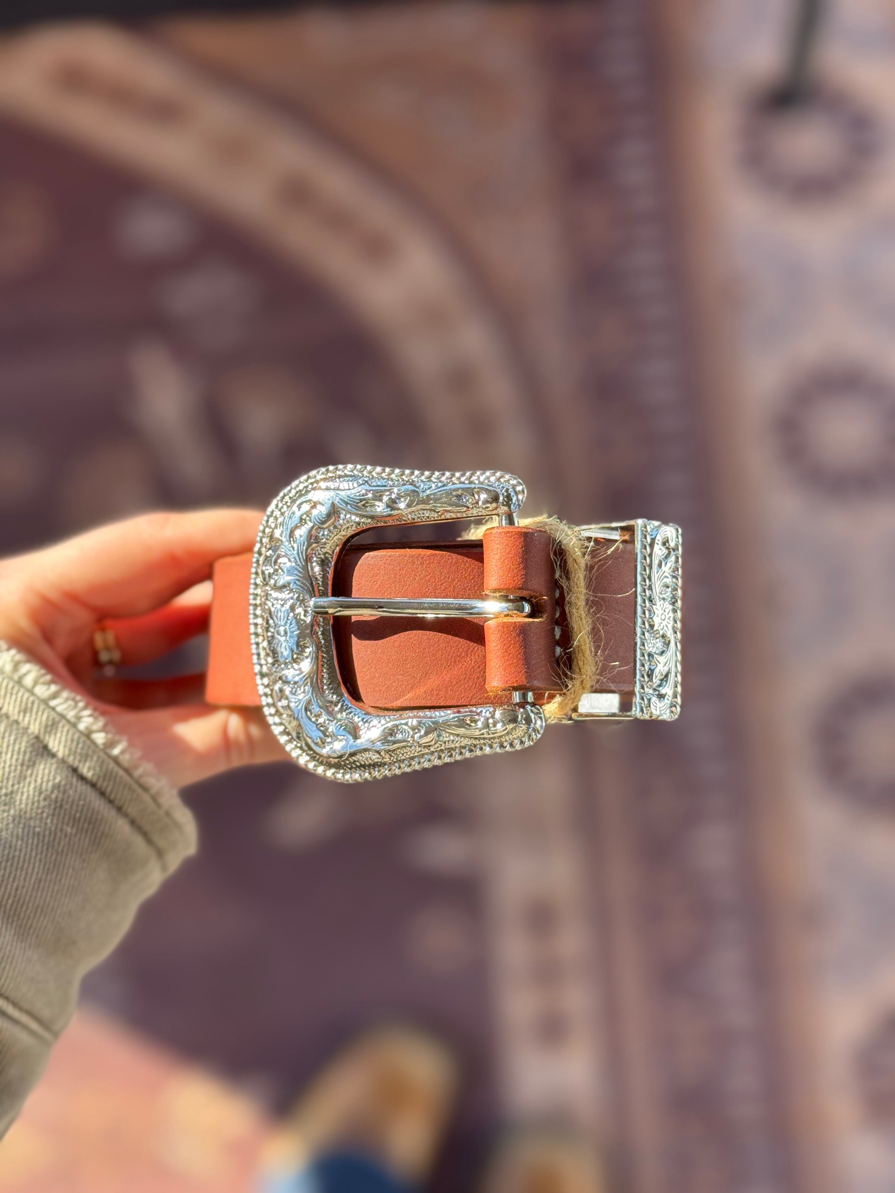 Tan Marigold Belt