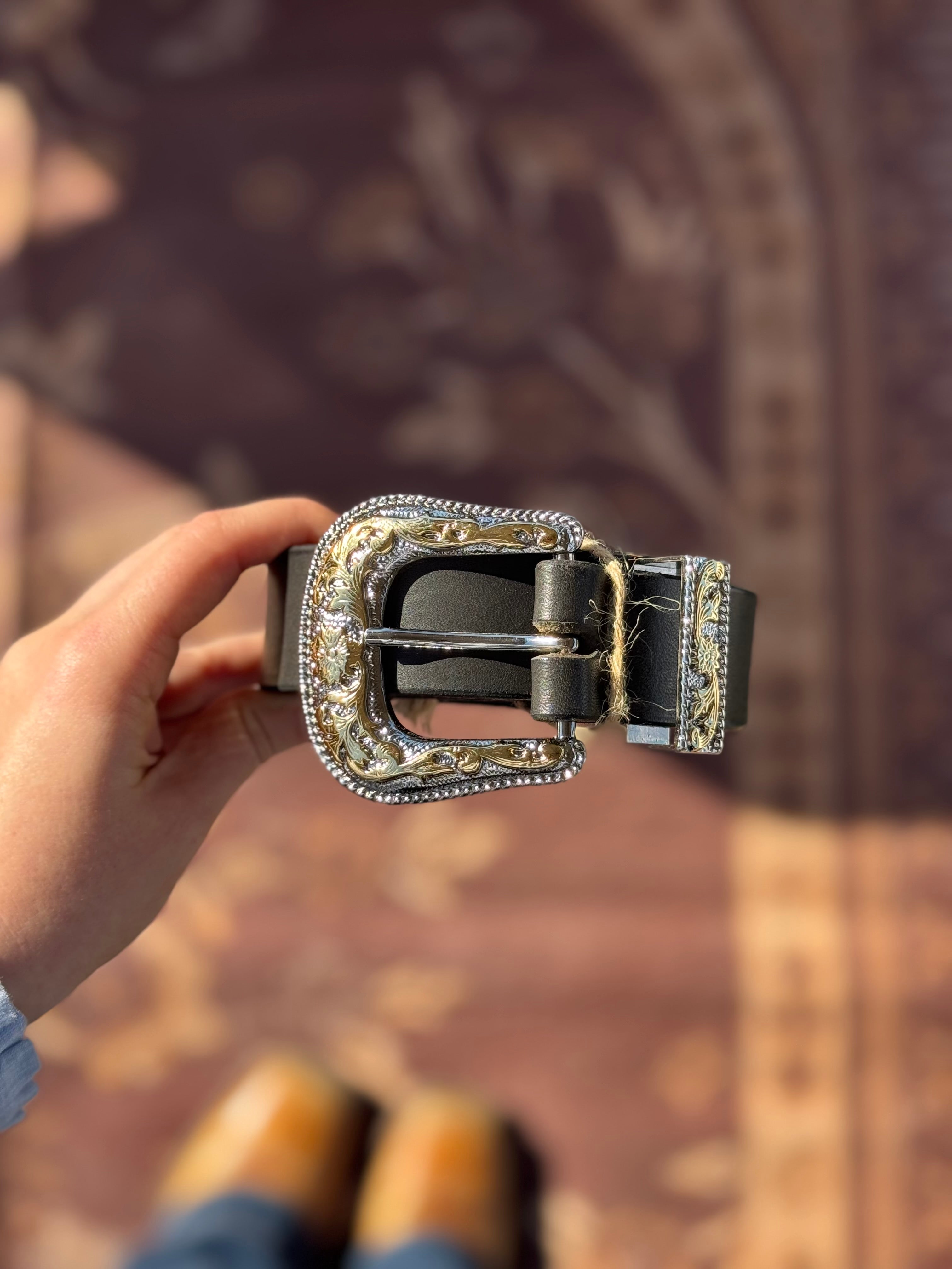 Black Marigold Belt