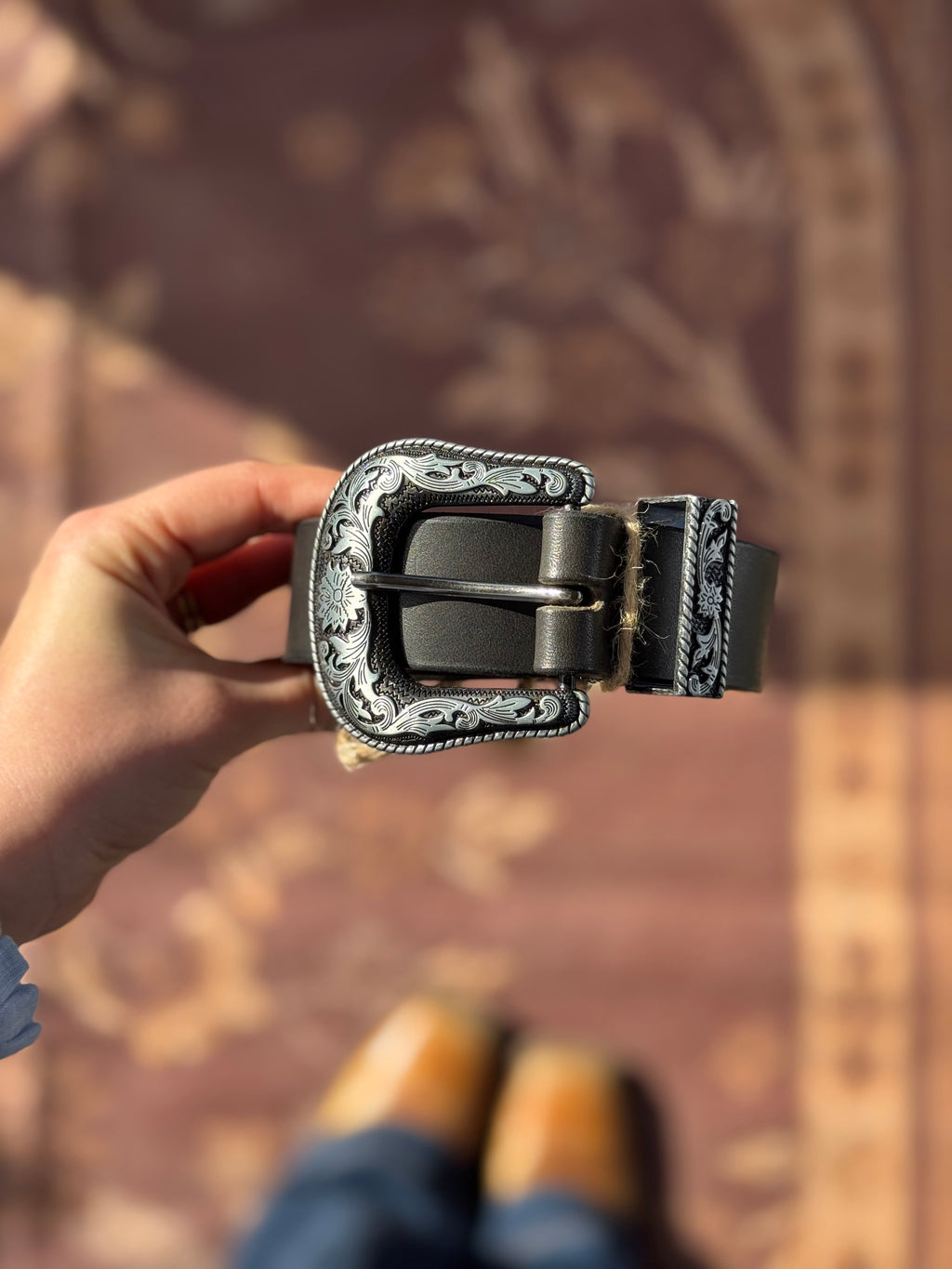 Black Marigold Belt