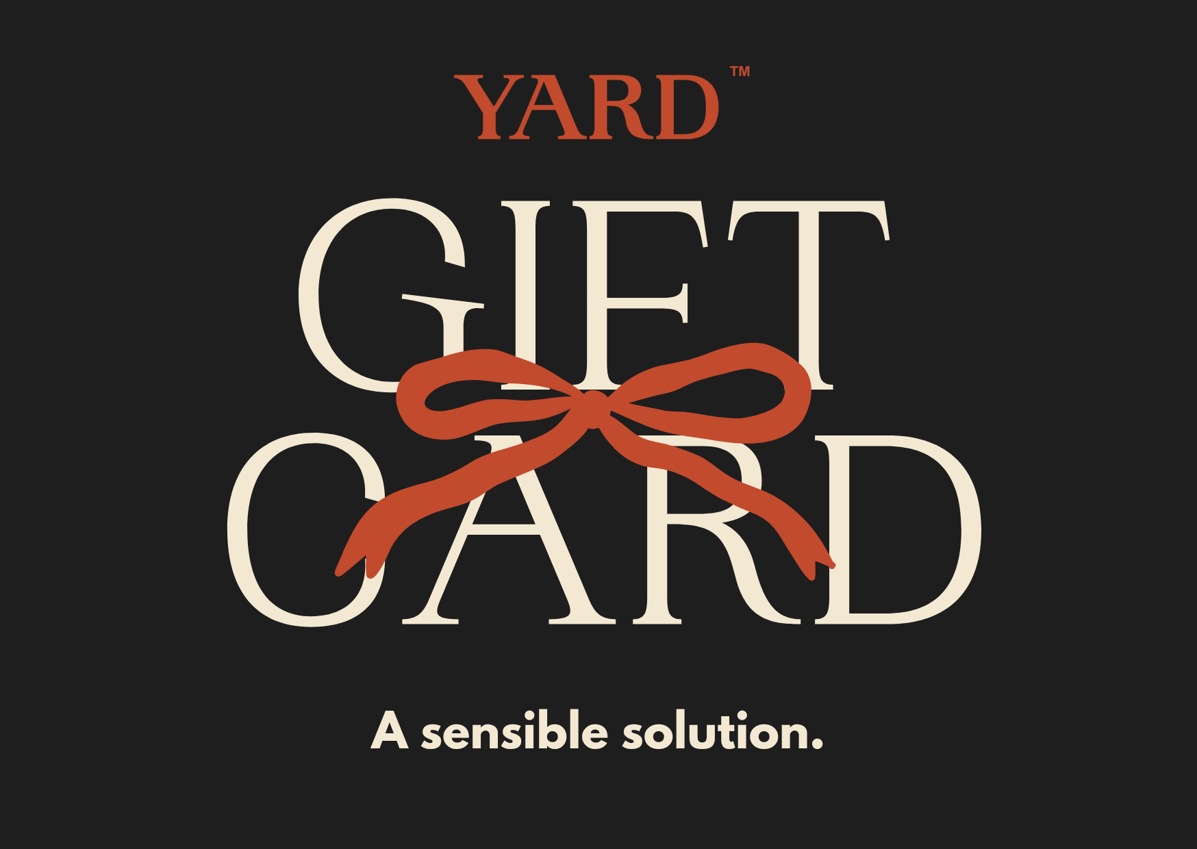YARD™ Gift Card