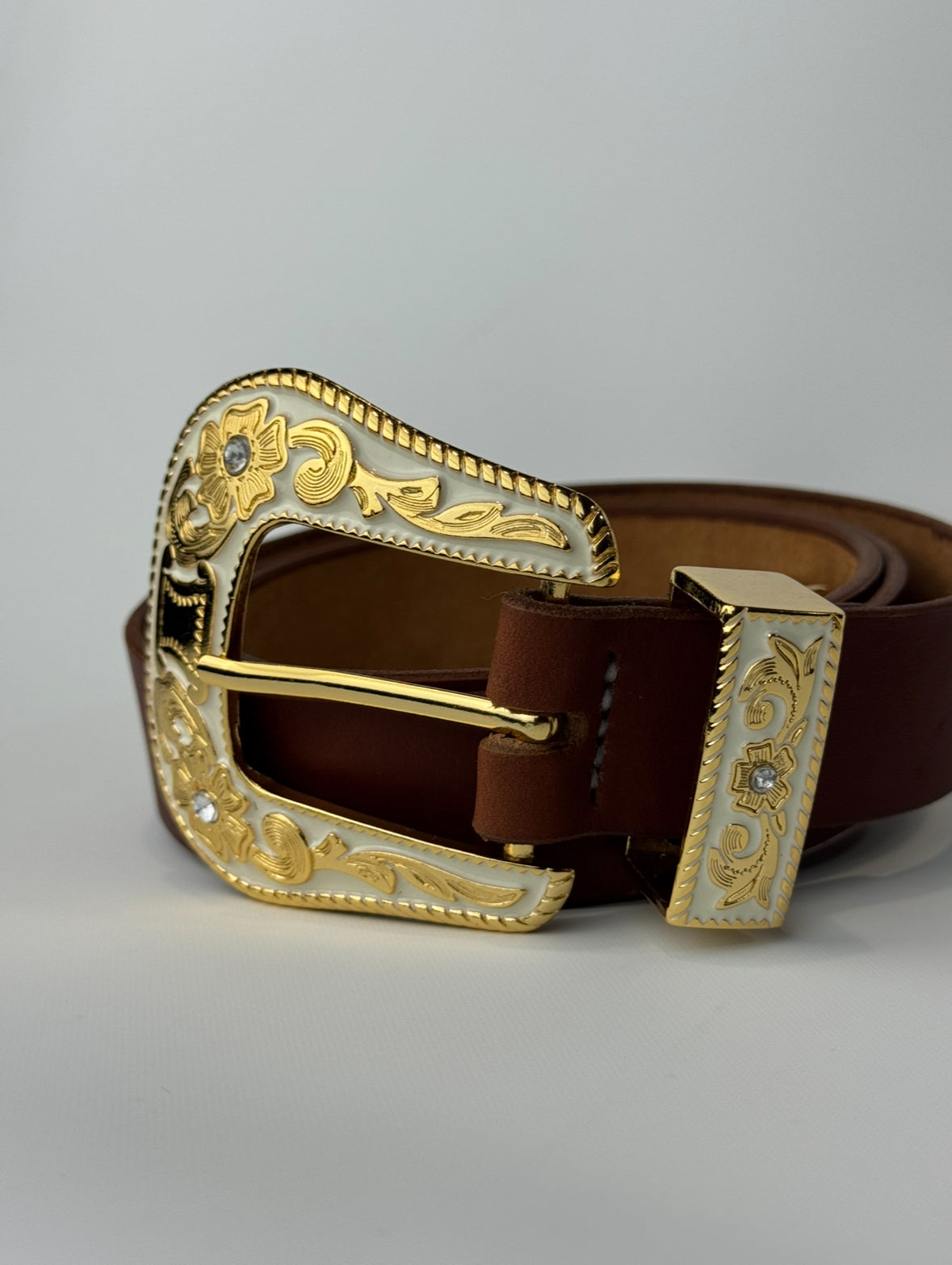 Tan Bessie Belt