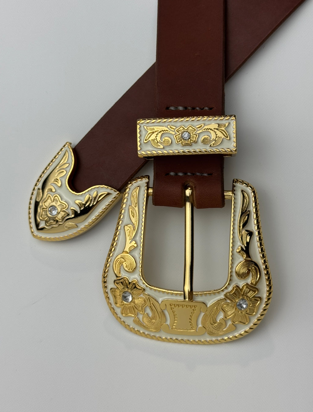 Tan Bessie Belt